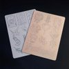 TgoBeauty White/Pink Tiny Tattoo Deluxe Practice Skins Silicone Double Sided Design Fine Line Tattoo Practice Pad for Male and Female (Type D-White Pad-1pc)