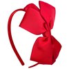 2 Pack Christmas Red Bow Ribbon Headbands for Little Girls Toddlers Cosplay Princess