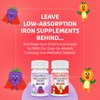 NutritiPure Kids Chewable Iron Supplement (Ferronyl®/Carbonyl Iron 9 mg with Vitamin C 30 mg) Tablet in Tangerine Tango Orange Flavor 90 Count (1 Bottle)
