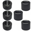 Tllsdss 6-Pack Combo: 3 x 5/8x24 Thread Protectors & 3 x 1/2x28 Thread Protectors - Durable, Protective, and Easy to Install