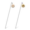3 Pcs Sunflower Hair Sticks Silver Gold and Rose Gold Sunflower Pendant Hair Accessories MGPFERD