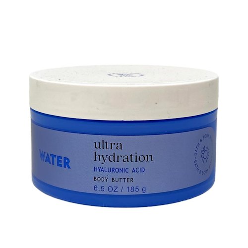 Bath & Body Works Water Ultra Hydration 2 Pack Body Butter Set with an Aloe Vera Bar Soap - Full Size