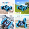 Remote Control Car,2.4GHz RC Cars Double Sided 360° Rotating RC Stunt Car with Headlights,4WD Off Road Drift RC Car Toy for Boys Aged 6-12 8-12