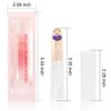 BINGBRUSH 6 Pcs Crystal Flower Jelly Color Changing Lipstick,Long Lasting Lip Care Moisturizer Lip Balm Magic Color Change Lip Gloss Lip Tint Stain Matte Makeup Lipstick (6 Pcs 01#-06#)