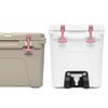 ALAFAT Replacement Lid Latches (2 Pack) Compatible with All Yeti,RTIC, Other Related Hard Coolers,Made of Premium Hard Durable Rubber, Easy to Install (Pink)