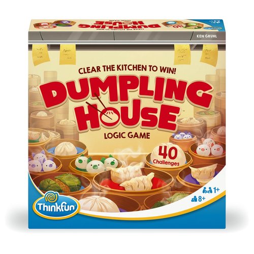 ThinkFun Dumpling House: The Stacking Game of Clearing Orders for Children Ages 8+