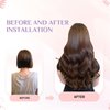 KiiKiiGirl Virgin Remy I Tip Hair Extensions Human Hair #4 Chocolate Brown Real Itip Human Hair Extensions 20Inch Pre Bonded I Tips Human Hair Extensions Invisible Caramel Light Blonde 30G/Pack