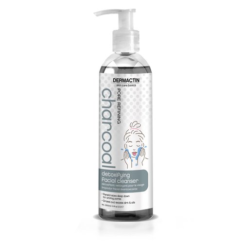 Dermactin-TS Pore Refining Charcoal Cleanser Gel, 8 Fluid Ounce