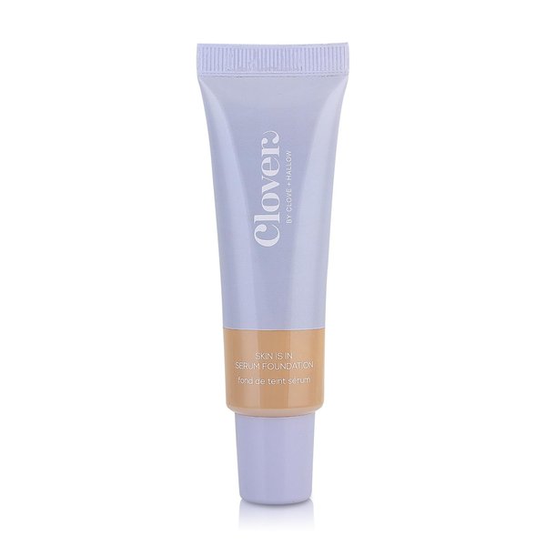 Clover Skin Is In Serum Foundation | Hydrating Face Serum, Lightweight Foundation, Cruelty-Free & Vegan | With Squalane And Sunflower Seed Wax | 30 ml - Shade 05 (Light)