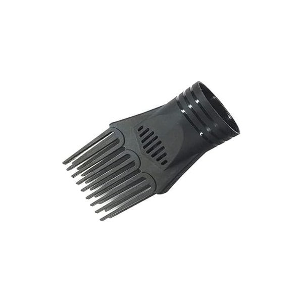 Black Universal Hair Dryer Comb Nozzle Salon Hair Dryer Blow Comb Attachment Hair Styling Nozzle Tool Nice and Fashion Salon Tool Hair Combs for Straightening Detangling Fine Curly Natural Hair