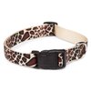East Side Collection Giraffe-Print Nylon Dog Collar, 18–26 Inch