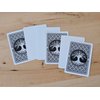 Metaphoracle Tree of Life Blank Playing Cards - Deck of DIY Customizable Blank Poker Cards to Create Your Own Oracle Cards, Tarot Cards, and Card Games / 60 Cards (Black)