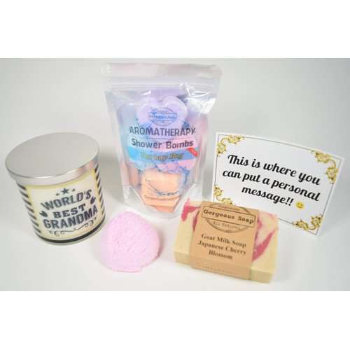 Custom Grandma Gift Box, Grandma Gift, Gift For Grandma, Nana Gift Set, Grandma Gift Basket, Gift Box For Nana, Christmas Gift For Grandma, Gift Box #11
