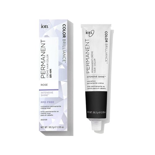 Ion 8R-HM Rose Permanent Creme Hair Color 8R-HM Rose