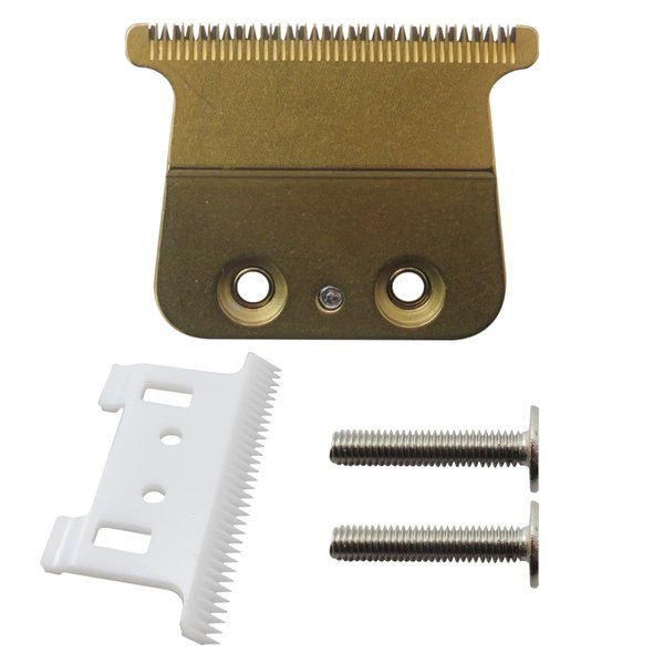 WELURE Replacement Trimmer Ceramic Blades Fit for BaBylissPRO FX787 & FX726 Trimmer FX707Z Replacement Blades Fit for BaByliss PRO Barberology Trimmer Blade