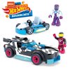 Hot Wheels Mega Construx Track Ripper and Kart Construction Set, Building Toys for Kids 5 Years and Up