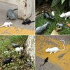 Boao 33 Pcs Plastic Fake Rat Plastic Mouse Toys Decorations Realistic Pranks Rats Simulated Big Small Mouse Mice Toys for April Fools Day Halloween Prank Party Supplies