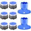 Faucet Aerator M18.5, WeeVeni 6PCS Aerator Replacement for Sink Faucet Flow Restrictor, Kitchen Cache Aerators Bathroom Sink Aerator with Key Removal Wrench Tool