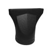 Cabilock Nozzle Hair Dryer 2Pcs Hair Dryer Nozzles Plastic Hair Dryer Diffuser Reusable Hair Dryer Replacement Blow Flat Hairdressing Salon Styling Tools Black (Inner Diameter 1.77 inch)