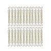 Kitsch Mini Bobby Pins - Hair Pins for Thin Hair | Small Bobby Pins for Girls Hair Accessories | Blonde Bobby Pins for Thick Hair | Hairpins | Bobby Pins Blonde Hair, 45 pcs (Brown)