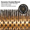 Olivia Garden EcoCeramic Soft Bristle Round Thermal Hair Brush EC-26S (2 1/8")