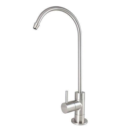 Formosa Design Hardware Lead-Free Drinking Water Faucet Non-Air-Gap Reverse Osmosis Units or Water Filtration System (Brushed Nickel)