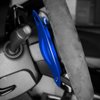 HIBEYO Paddle Shifter Extensions for Hyundai I30 Wagon N Line Veloster KONA N Elantra Avante GT N-line CN7 2019-2023 Metal Steering Wheel Paddle Shifter Trim Cover Decoration Accessories-Blue