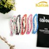 Kàllos 12 Pack - Skull Pattern Wavy hair snap clips, 2.5 Inch Metal Barrettes for All Hair Types, Non-Slip, Stylish for Women and Girls.(Multi)
