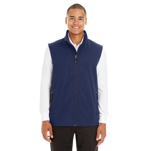 Men's Cruise Two-Layer Fleece Bonded Soft Shell Vest 4XL CLASSIC NAVY