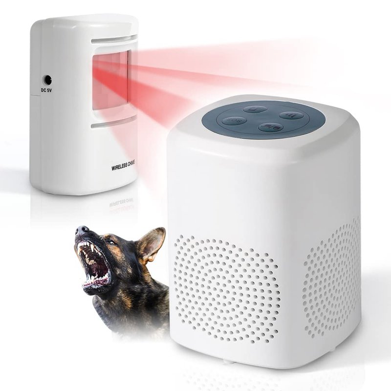 Dog Barking Alarm Motion Detector Outdoor Barking Motion Sensor 1000 FT Range Dog Alarm Home Secu...