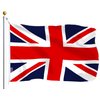 G128 UK United Kingdom Flag | 3x5 Ft | LiteWeave Series Printed 100D Polyester | Country Flag, Vibrant Colors, Brass Grommets