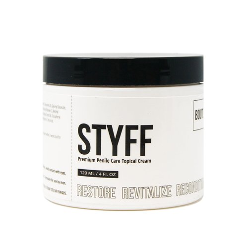 STYFF Natural Penile Health Cream For Restored Penile Health | Revitalize Penile Skin and Reduce Redness, Cracking & Chafing | 4 Oz Penile Creme