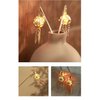 Lantern Light Tassel Flower Hairpin Hair Stick Hair Accessories Chinese Coiled Hair Antique Hair Pin for Women Sliver Bead-1Pcs-#06