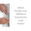 Double Bolt Lock for Glass Sliding Doors - Advanced Technology to Keep Your Family Safe and Secure - High Security Lock - Virtually Burglar Proof