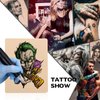 Yangna Tattoo Practice Skin with Transfer Paper, 10Pcs Tattoo Fake Skin and 20Pcs Tattoo Transfer Paper