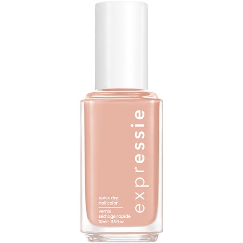 Essie expressie, Quick-Dry Nail Polish, 8-Free Vegan, Light Beige, Buns Up, 0.33 fl oz