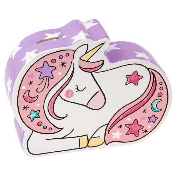 Stephen Joseph Ceramic Coin Bank, Unicorn
