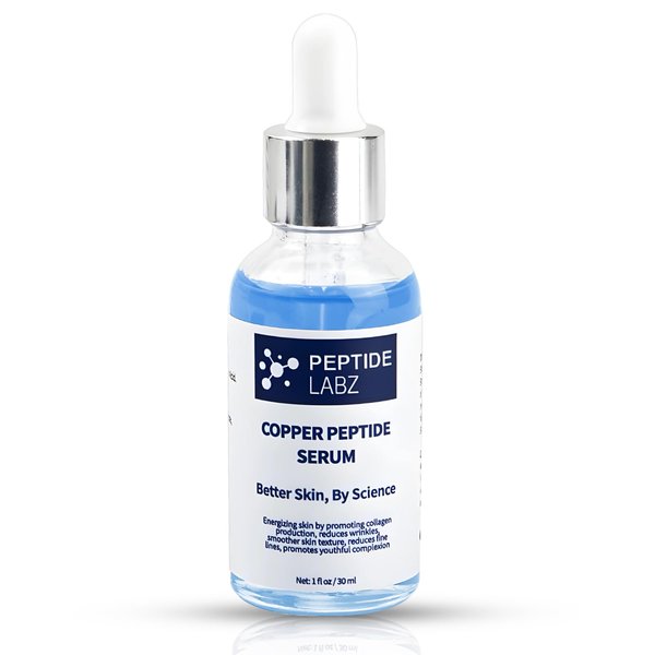 Copper Peptide GHK- CU 12% Serum for Face - Anti Wrinkle - Increase Collagen - 1oz/30ml - Anti Aging for Skin