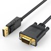 DisplayPort to VGA Cable 6 Ft, 2-Pack Display Port DP to VGA Adapter Cord Male to Male HD Video 1080P for Computer, Monitor, TV, Projector