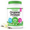 Orgain Organic Vegan Protein Powder, Vanilla Bean - 21g Plant Protein, 6g Prebiotic Fiber, No Lactose Ingredients, No Added Sugar, Non-GMO, For Shakes & Smoothies, 2.03 lb (Packaging May Vary)