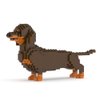 JEKCA Dachshund 02S-M02 | Plastic Building Blocks | Age 14+