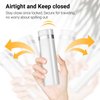 Weekly Pill Organizer 7 Day, Betife Daily Pill Box, Travel Pill Case, Cute Pill Holder to Hold Vitamins, Medicines, Supplements, Pills Organizer (Pearl White)