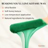 Wax Beads, KOTAMU 450G Aloe Hair Removal Hard Wax Beads For Thick, Stubborn Body Hair, Leg Waxing