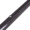 CKG Metal Detector Shovel Travel Carbon Handle Total Length 45.5' Diam 1.1 for Scoop Shovel, Universal Lightweight Pole for Beach Metal Detecting Digging Tools – Black/Travel Size