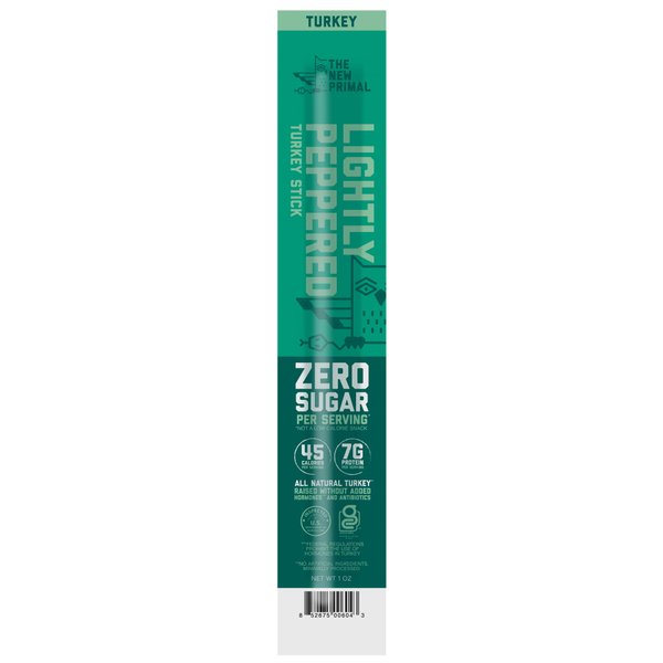 The New Primal Jerky Turkey Stick 1 oz, 1 Ounce (Pack of 1) (4003)
