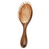 Hair Brush, Sandalwood Wooden Massage Comb, Air Cushion Comb for Men and Women with Cleaning Brush, Wooden Hairbrush Detangling Brush and Brush for Thick or Long Hair