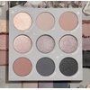 Colourpop ColourPop OF QUARTZ Eyeshadow Palette Eyeshadow Palette Matte Metallic Sparkle Pressed Powder Super-Pigmented (Gray Silver Gold Taupe Charcoal)