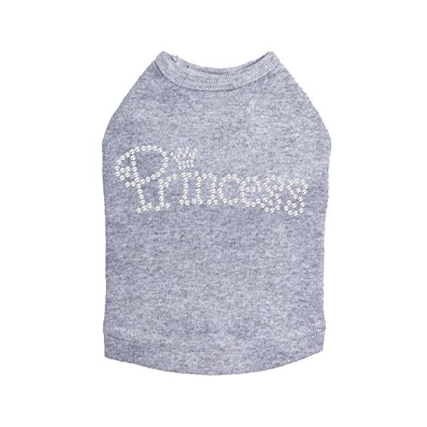 Princess # 4 Dog Shirt M GRAY