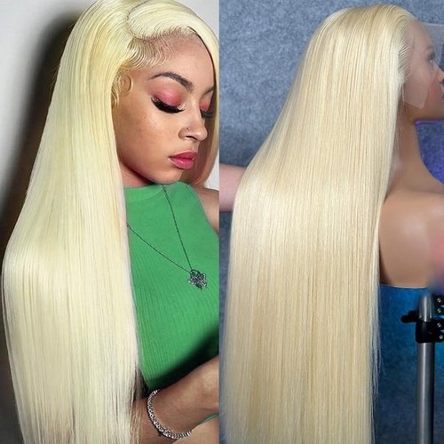 DJFG 613 13x6 lace front wig human hair 613 Lace Front Wig Human Hair Frontal Lace Human Hair Wigs 24 Inch 200 Density HD Lace Front Wigs Human Hair Straight Frontal Lace Blonde Wig Human Hair