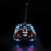 YEABRICKS LED Light Kit for Lego - Creator Expert Back to The Future Time Machine Building Blocks Model, LED Light Set Compatible with 10300(Lego Set NOT Included)